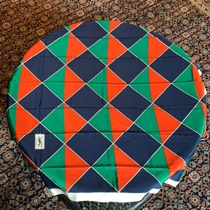 ❤️Large Silk Vintage YSL Scarf!